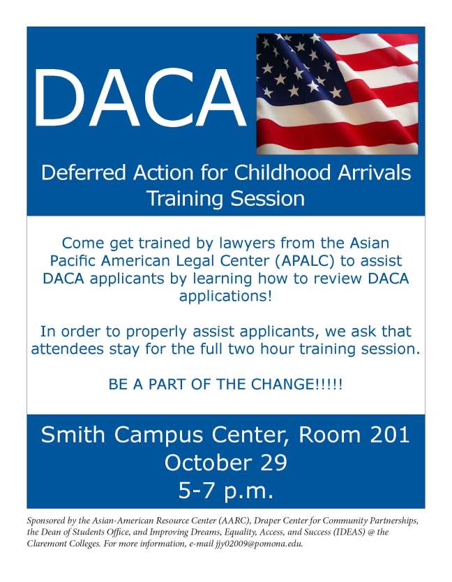 Deferred Action for Childhood Arrivals Training Session